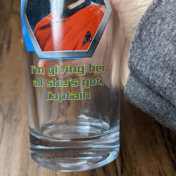 Unused Star Trek Collectable Glasses set of 4 - Picture 6 of 16